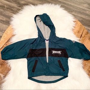 Philadelphia Eagles Toddler Windbreaker Size 12 Mo